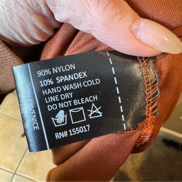 Baltic Born Terracotta Lace Maxi Dress Warm brown Orange Boho NWT XXL - Picture 11 of 12